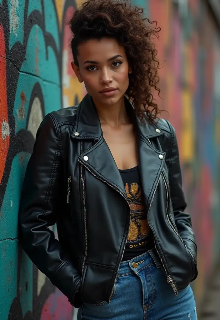 50 Shoulder Length Hairstyles for Women That Always Work - 13. Curly Mohawk