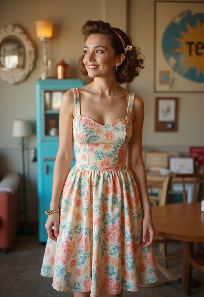 50 Shoulder Length Hairstyles for Women That Always Work - 17. Curly Pin-Up Hairstyle