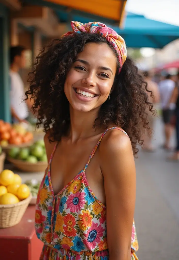 50 Shoulder Length Hairstyles for Women That Always Work - 21. Curls with a Headband