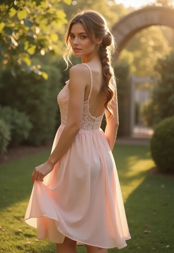 50 Simple Hairstyles for Short Hair That Take Minutes - 21. Elegant Knotted Braid