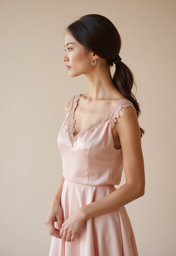 50 Simple Hairstyles for Short Hair That Take Minutes - 36. Chic Twisted Low Ponytail