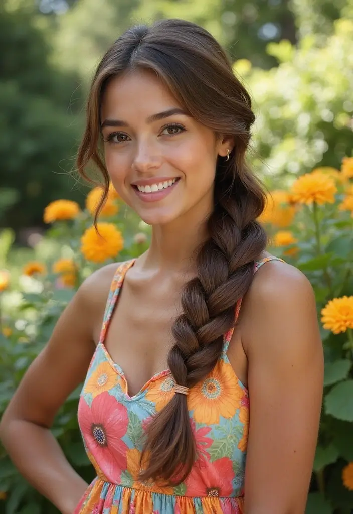 50 Simple Hairstyles for Short Hair That Take Minutes - 41. Quick S braid