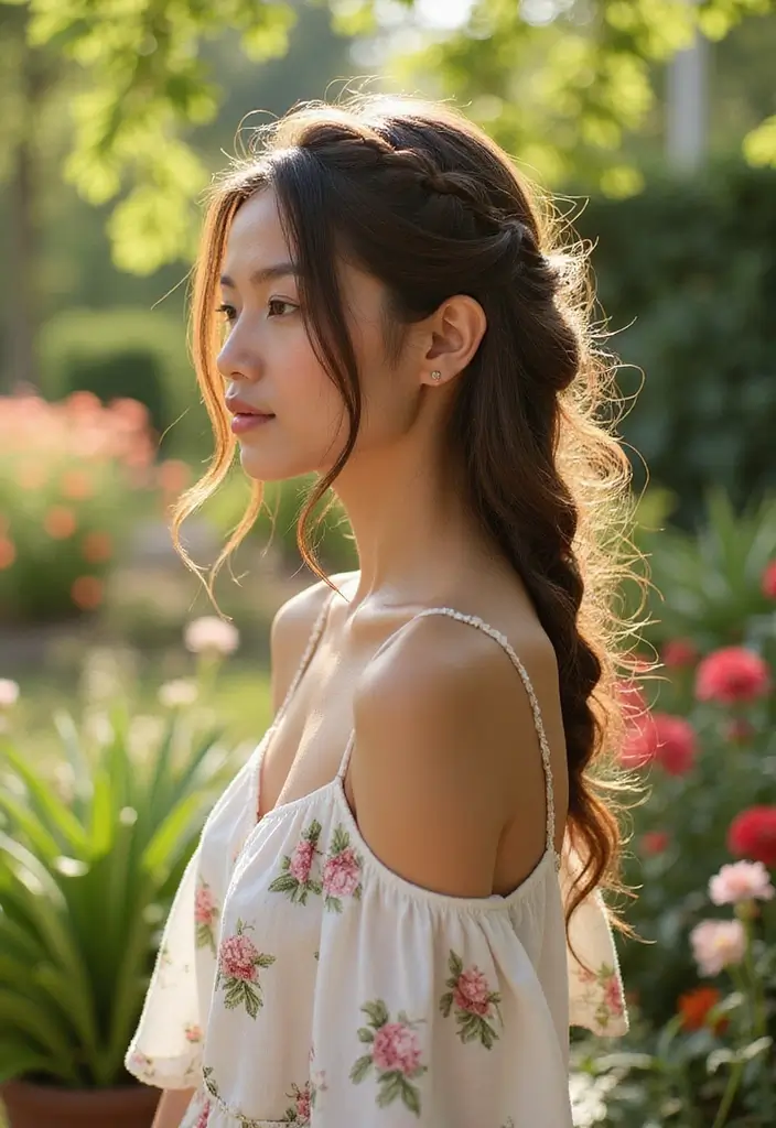 50 Simple Hairstyles for Short Hair That Take Minutes - 45. Simple Spiral Braid