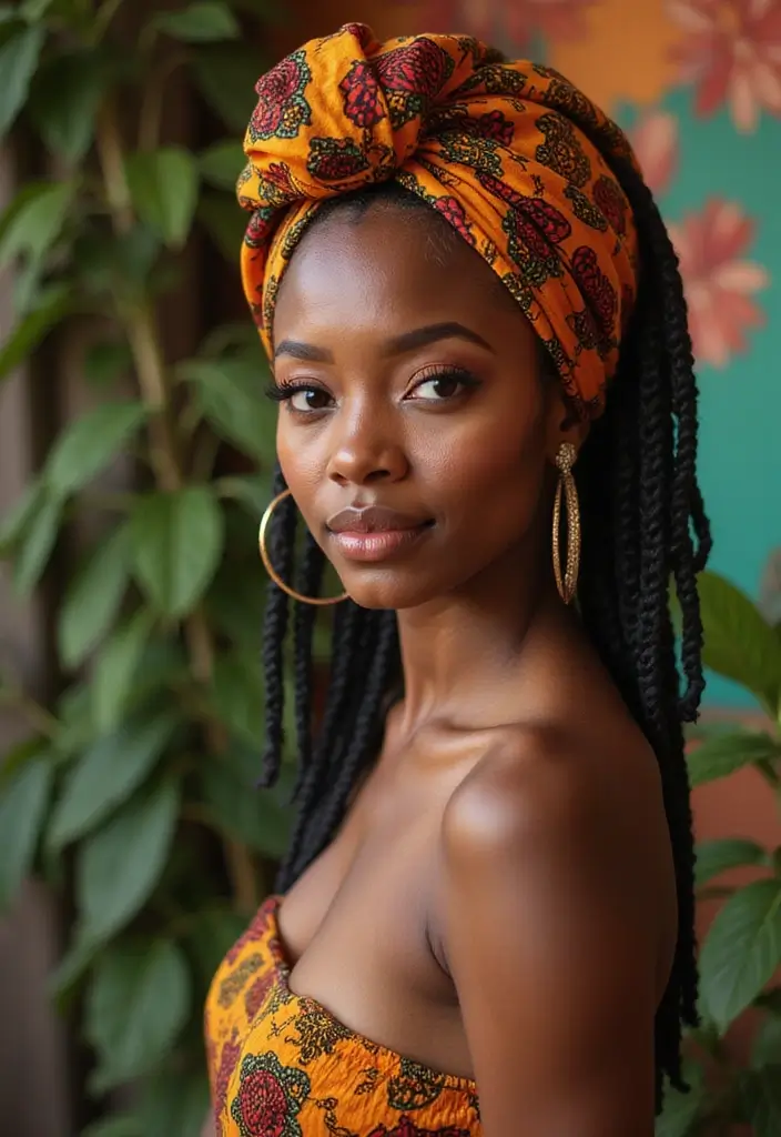 50 Simple Hairstyles for Short Hair That Take Minutes - 46. Braided Head Wrap