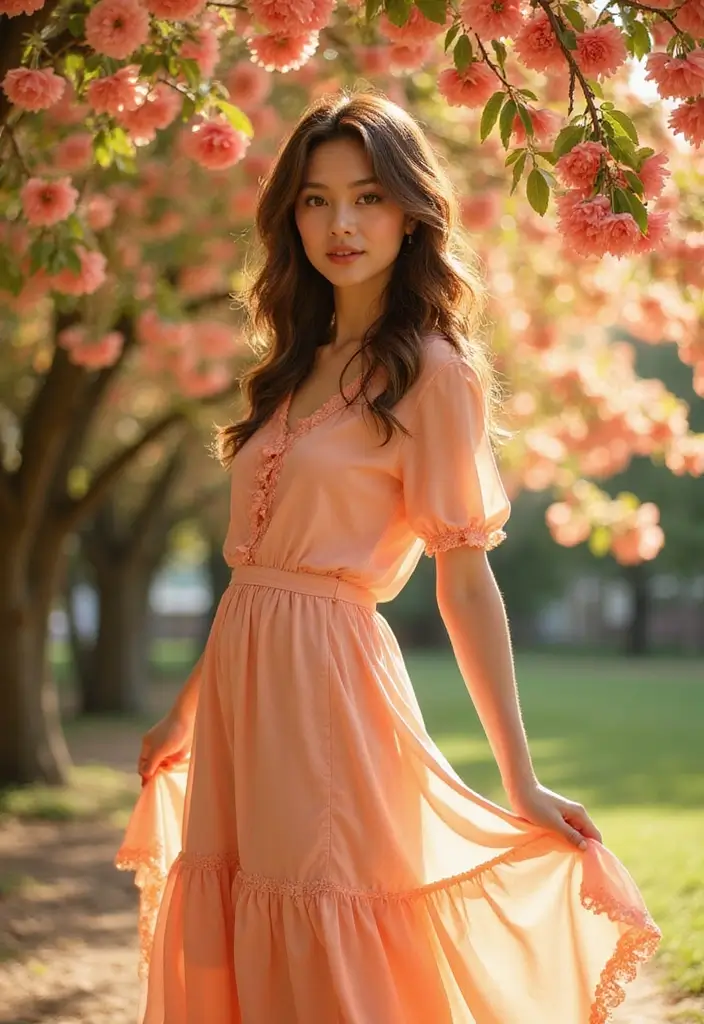 50 Soft Summer Hair Color Ideas That Brighten Your Look - 16. Soft Apricot