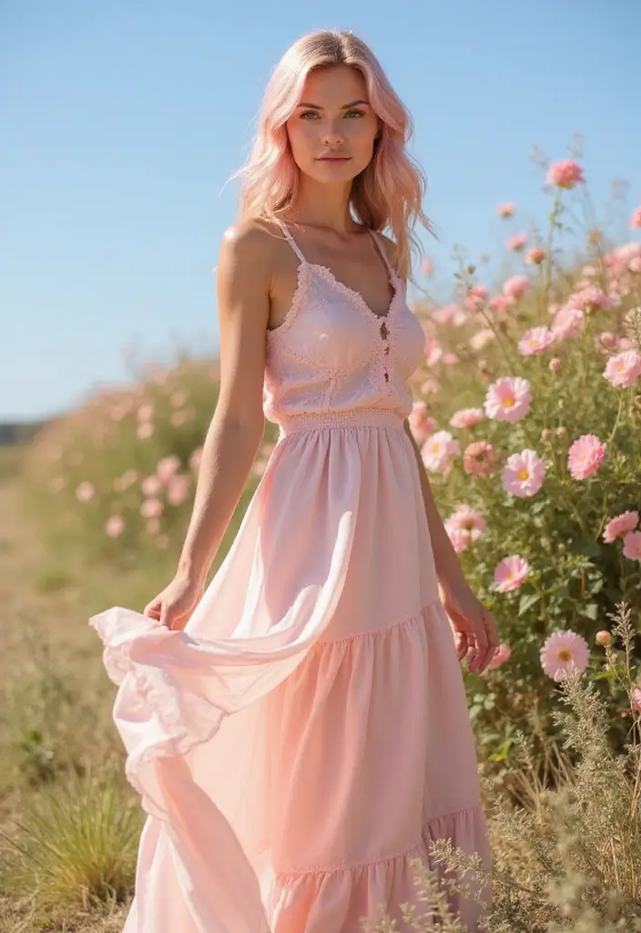 50 Soft Summer Hair Color Ideas That Brighten Your Look - 2. Baby Pink Bliss