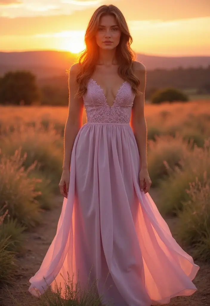 50 Soft Summer Hair Color Ideas That Brighten Your Look - 44. Soft Sunset