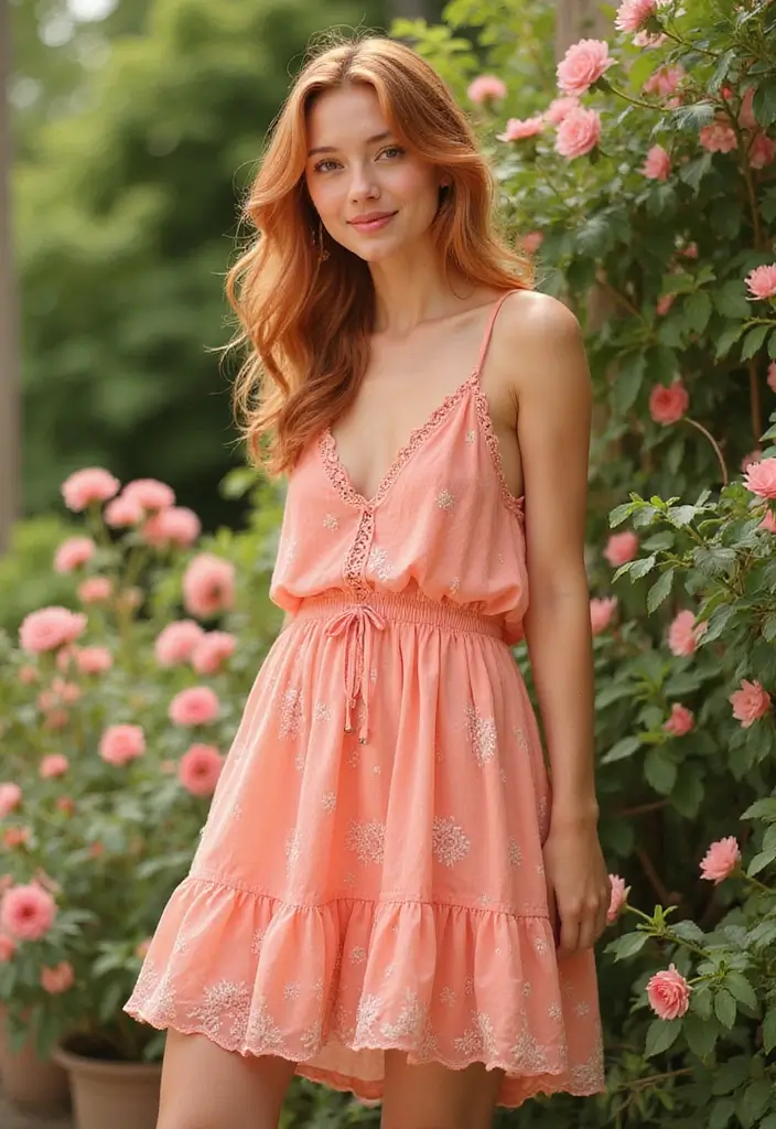 50 Soft Summer Hair Color Ideas That Brighten Your Look - 50. Gentle Coral