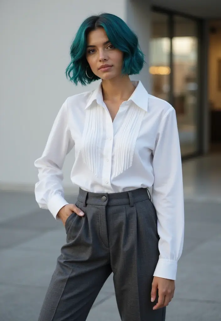50 Stunning Hair Color Ideas for Women of Every Age - 15. Deep Teal