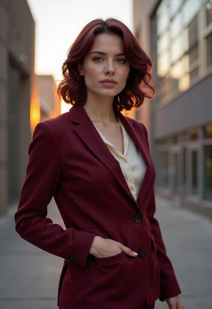 50 Stunning Hair Color Ideas for Women of Every Age - 2. Bold Burgundy