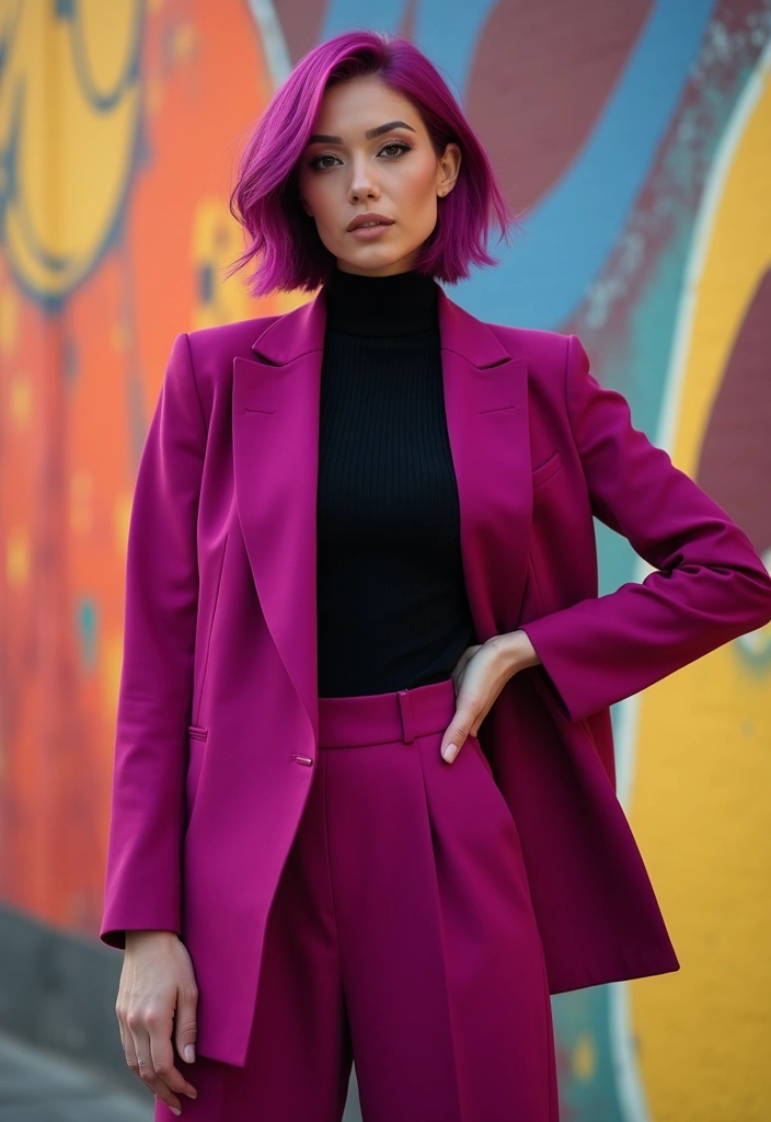 50 Stunning Hair Color Ideas for Women of Every Age - 23. Bright Plum