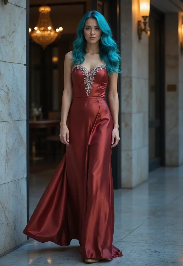 50 Stunning Hair Color Ideas for Women of Every Age - 29. Bright Sapphire