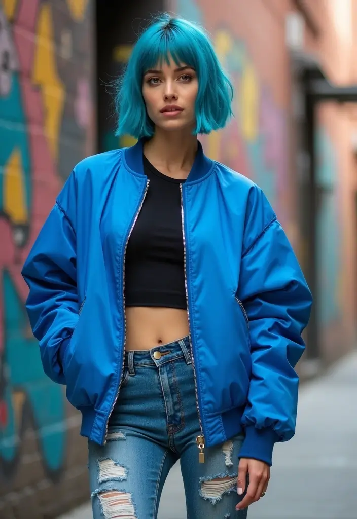 50 Stunning Hair Color Ideas for Women of Every Age - 3. Electric Blue