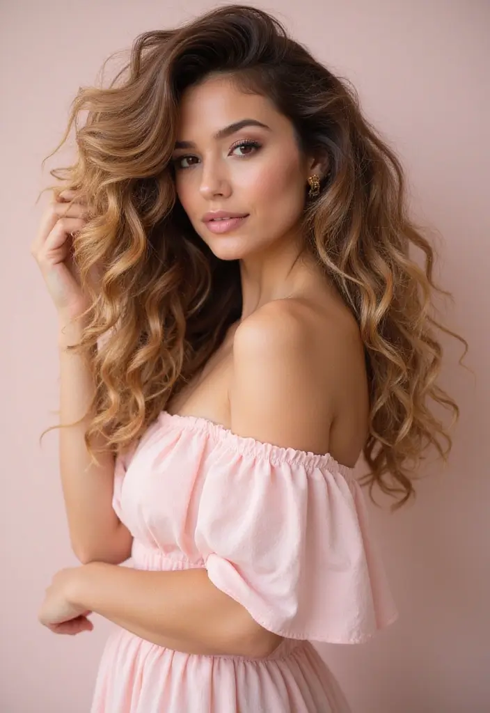 50 Stunning Hairstyles for Black Hair You’ll Want to Try - 16. Curls with Highlights