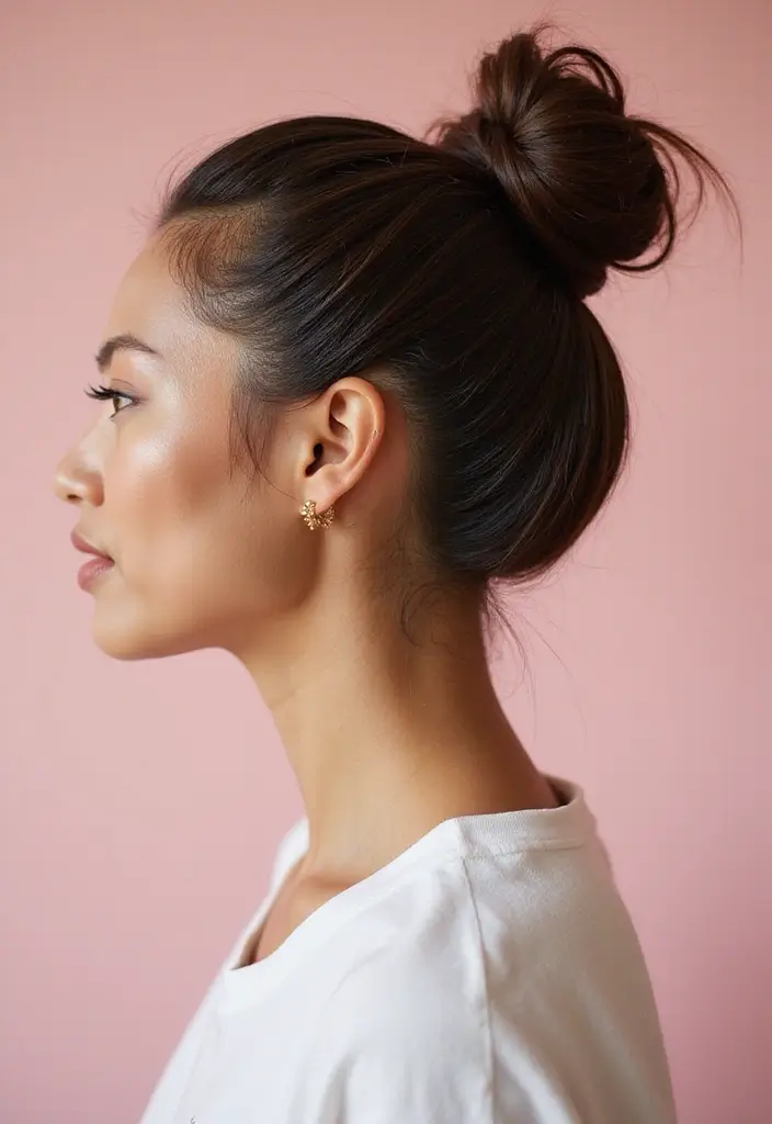 50 Stunning Hairstyles for Black Hair You’ll Want to Try - 37. Tucked in Bun