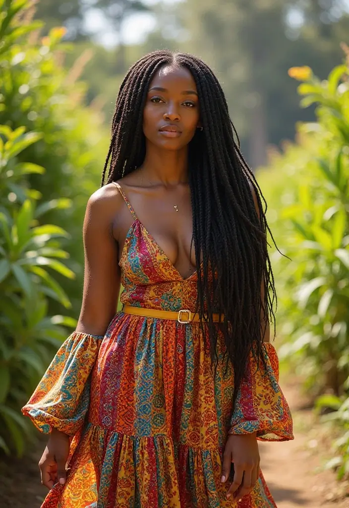 50 Stunning Hairstyles for Black Hair You’ll Want to Try - 4. Senegalese Twists