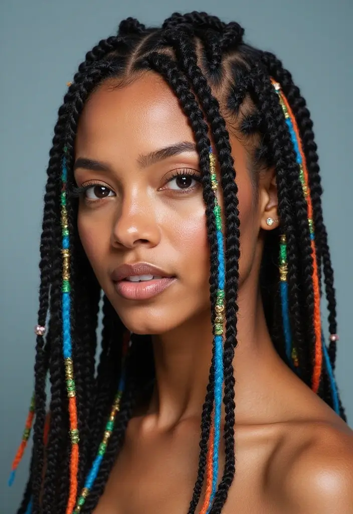50 Stunning Hairstyles for Black Hair You’ll Want to Try - 6. Cornrow Braids