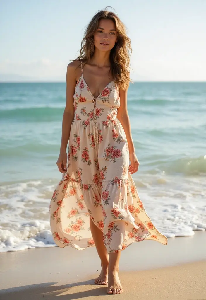 50 Stylish Hairstyles for Shoulder Length Hair You’ll Love - 46. Tousled Beach Waves
