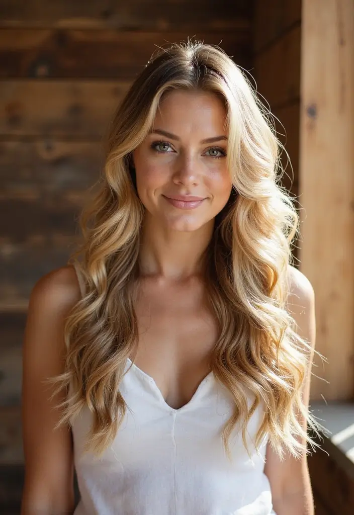 50 Summer Brown Hair Color Ideas That Shine in the Sun - 2. Honey Blonde Highlights