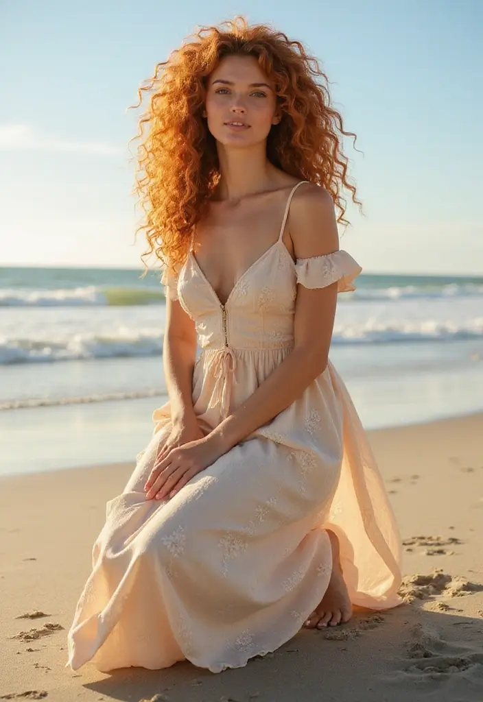 50 Summer Red Hair Color Ideas That Shine in the Sun 2 50 Summer Red Hair Color Ideas That Shine in the Sun - 2. Warm Copper