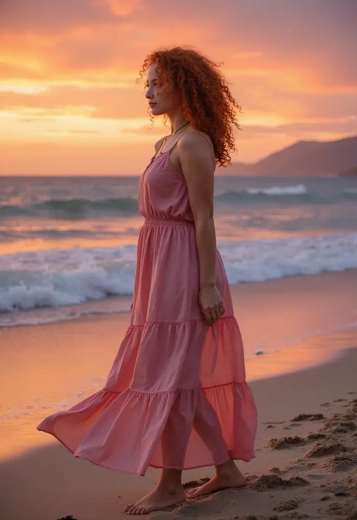 50 Summer Red Hair Color Ideas That Shine in the Sun 32 50 Summer Red Hair Color Ideas That Shine in the Sun - 32. Sunset Red