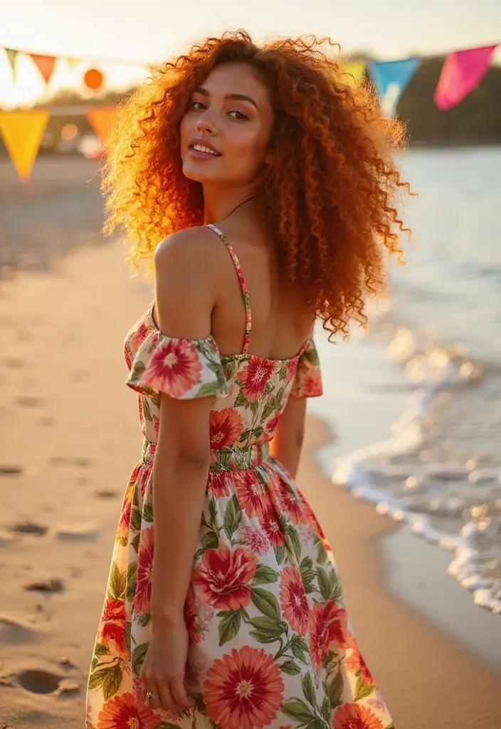 50 Summer Red Hair Color Ideas That Shine in the Sun 40 50 Summer Red Hair Color Ideas That Shine in the Sun - 40. Tangerine Dream