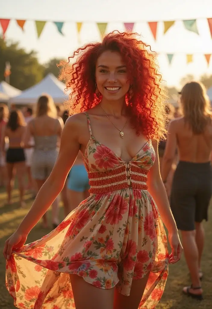 50 Summer Red Hair Color Ideas That Shine in the Sun 41 50 Summer Red Hair Color Ideas That Shine in the Sun - 41. Bright Cherry Bomb