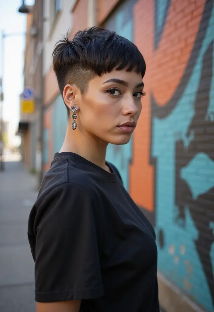 50 Very Short Hairstyles for Women That Are Chic and Bold - 16. Disconnected Undercut Pixie