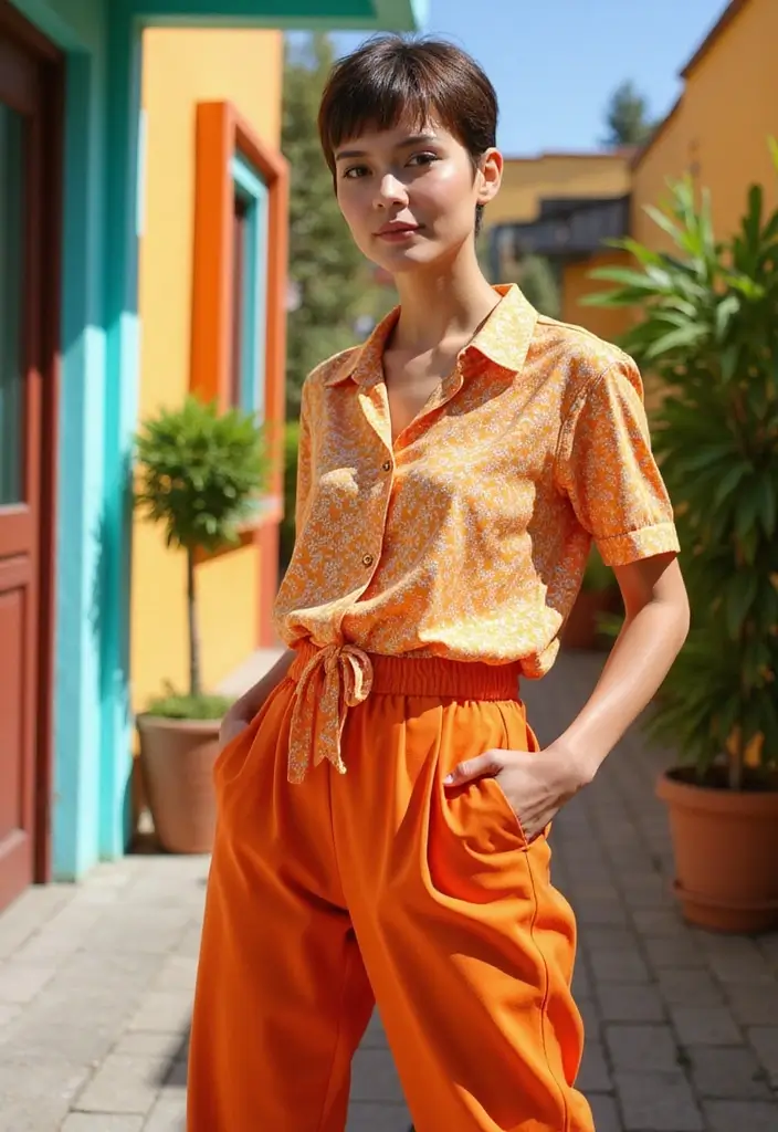 50 Very Short Hairstyles for Women That Are Chic and Bold - 20. Pixie Cut with Color Accents