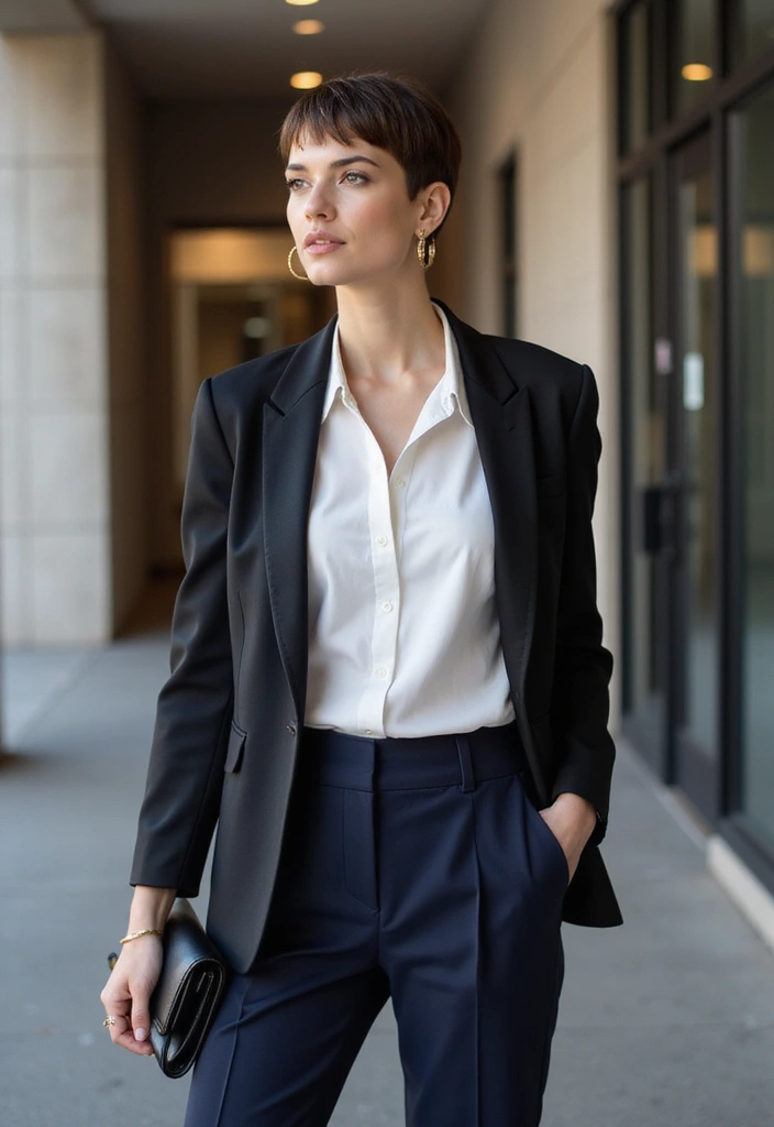 50 Very Short Hairstyles for Women That Are Chic and Bold - 21. Elegant Tapered Pixie