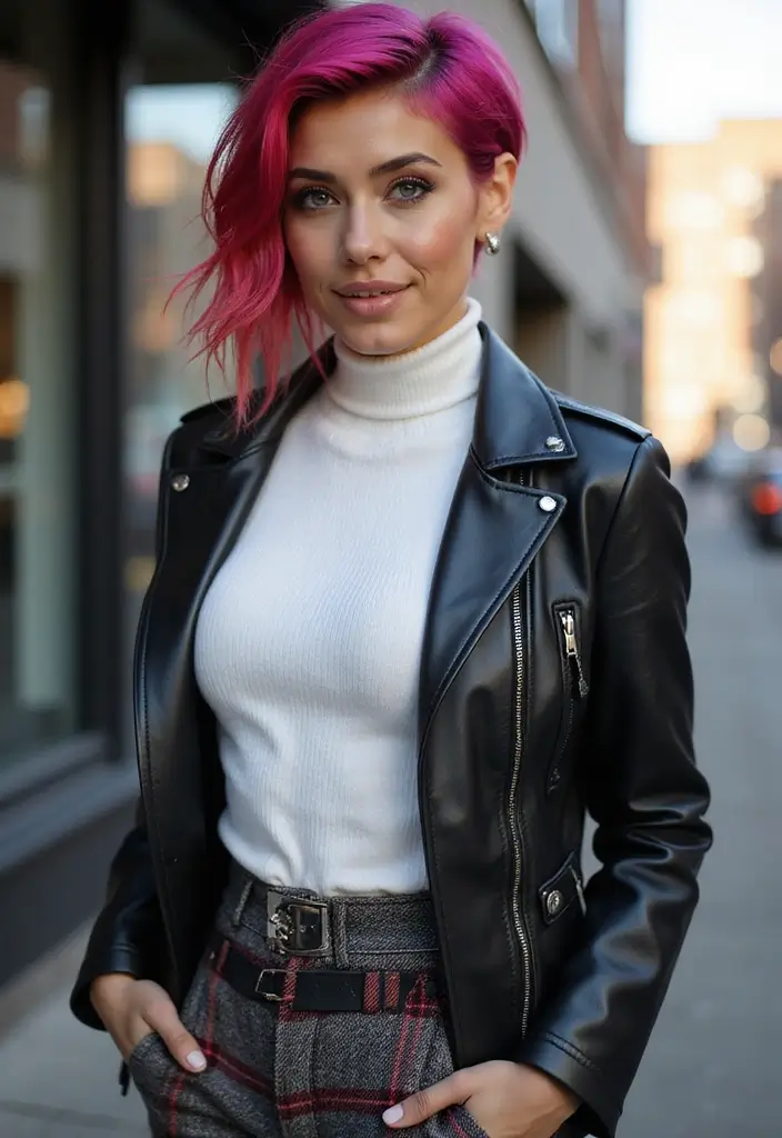 50 Very Short Hairstyles for Women That Are Chic and Bold - 27. Edgy Long Pixie