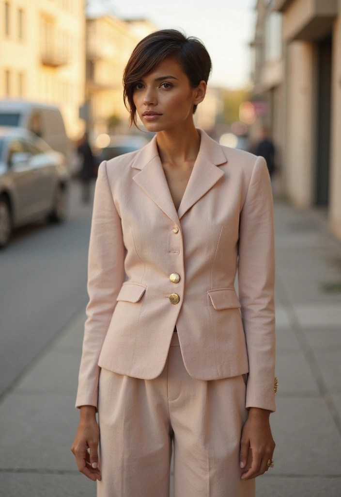 50 Very Short Hairstyles for Women That Are Chic and Bold - 36. Side-Parted Pixie Cut