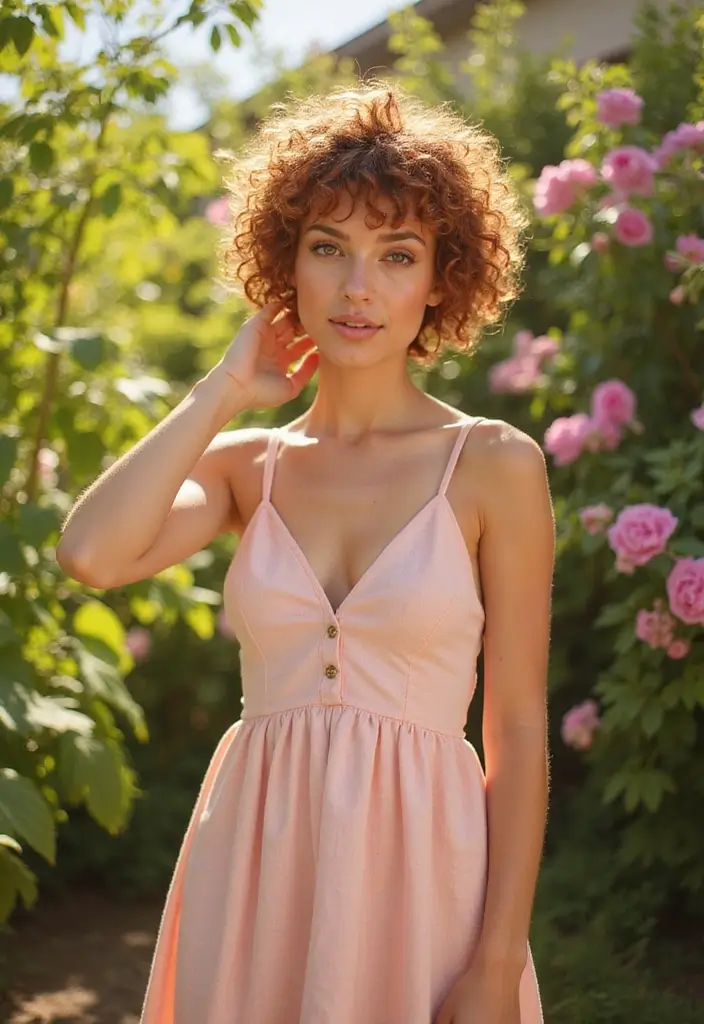 50 Very Short Hairstyles for Women That Are Chic and Bold - 9. Curly Pixie Cut