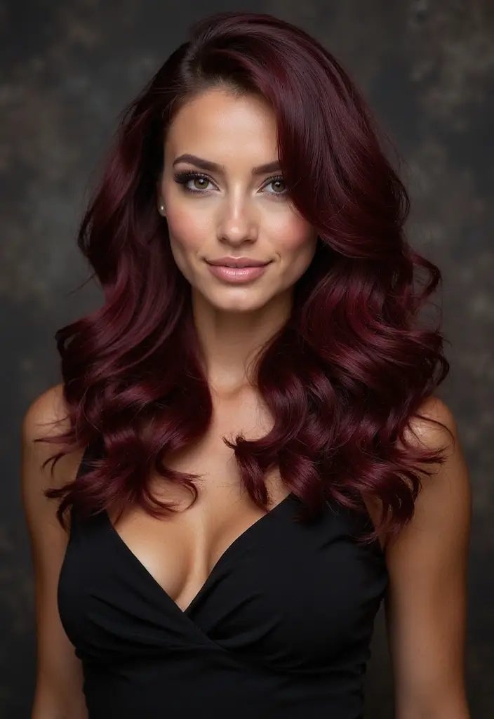 50 Vivid Hair Color Ideas That Turn Heads Instantly 17 50 Vivid Hair Color Ideas That Turn Heads Instantly - 17. Burgundy Bliss