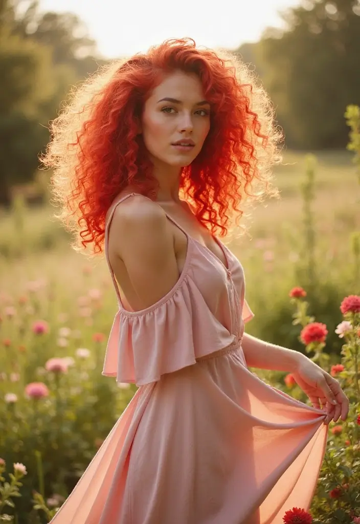 50 Vivid Hair Color Ideas That Turn Heads Instantly 21 50 Vivid Hair Color Ideas That Turn Heads Instantly - 21. Coral Burst