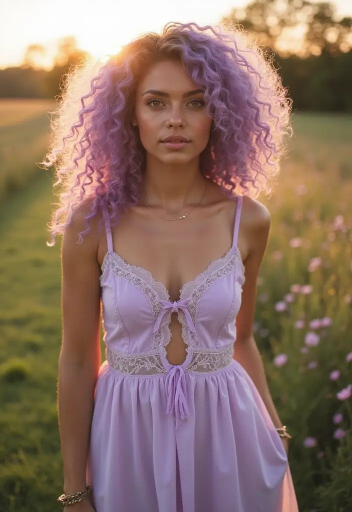 50 Vivid Hair Color Ideas That Turn Heads Instantly 3 50 Vivid Hair Color Ideas That Turn Heads Instantly - 3. Lavender Dream