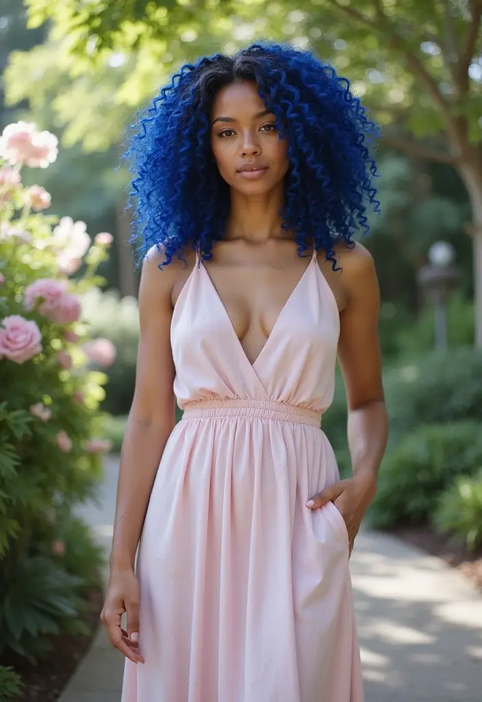 50 Vivid Hair Color Ideas That Turn Heads Instantly 39 50 Vivid Hair Color Ideas That Turn Heads Instantly - 39. Vibrant Indigo