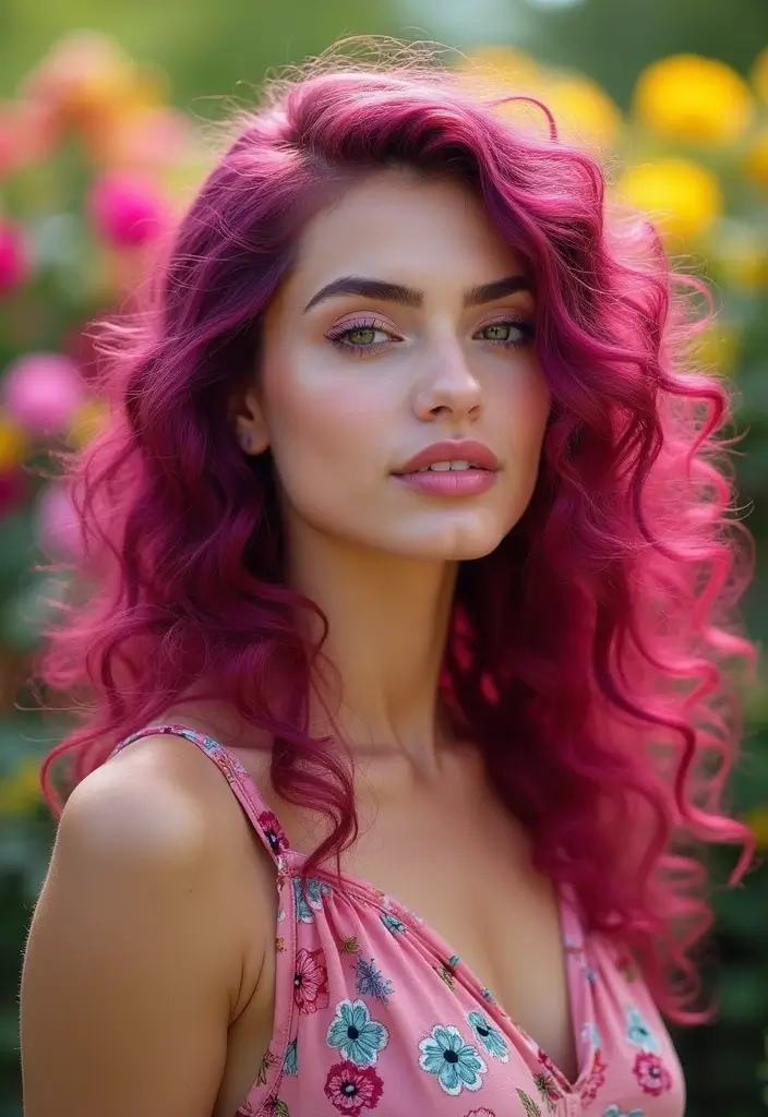 50 Vivid Hair Color Ideas That Turn Heads Instantly 40 50 Vivid Hair Color Ideas That Turn Heads Instantly - 40. Bright Berry